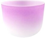 Fame Crystal Singing Bowl, 8 Zoll, B4 440 Hz, Lila, Optimiert f&uuml;r