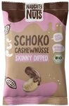 Naughty Nuts Skinny Dipped, Schoko Cashewn&uuml;sse, 40g