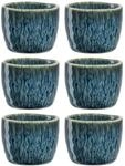 Laonardo Matera Eierbecher Set 6-teilig - Eier Becher aus Keramik - Durchmesser 5,2