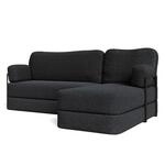 Masseno Schaumstoff-Ecksofas SABI mit Metallgestell, Modulares Schlafsofa aus