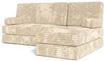 Masseno Schaumstoff-Ecksofas NOTIA mit Schlaffunktion, Modulares Schlafsofa aus