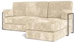 Masseno Schaumstoff-Ecksofas NOTIA mit Metallgestell, Modulares Schlafsofa aus
