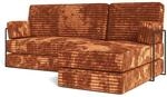 Masseno Schaumstoff-Ecksofas NOTIA mit Metallgestell, Modulares Schlafsofa aus