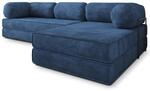 Masseno Schaumstoff-Ecksofas ETERA mit Metallgestell, Modulares Schlafsofa aus