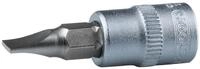 KS Tools 1/2' Bit-Stecknuss Schlitz, 10mm, auf H&auml;nger