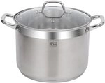 RESTO Edelstahltopf 26cm - Suppentopf, Universaltopf 9 L - Schmortopf mit...