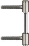 SIMONSWERK 5 010081 0 01007 verzinkt T&uuml;rband-Fl&uuml;gelteil Variant V0026WF,