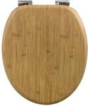 WOLTU Premium WC-Sitz Toilettensitz mit Absenkautomatik, MDF Holzkern, Softclose