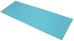 Tunturi PVC Yogamatte - Fitnessmatte 4mm dick - Anthrazit mit Aufdruck