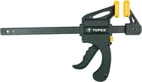 TOPEX Einhandzwinge 300 x 60 mm, Spann-Weite 300 mm, Spanntiefe 60 mm |...