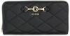 GUESS Geldb&ouml;rse Frances SLG Large Zip Around Wallet Black schwarz