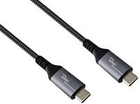 DINIC USB C 4.0 Kabel, 240W PD, 40Gbps, Typ C auf C, Alu Stecker, Nylon Kabel