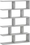 vidaXL Wandregal Betongrau 70 x 17 x 101 cm Holzwerkstoff | Dieses Wandregal...