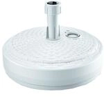 Runde Polyethylen -Regenschirm -Basis mit geflochtenem Design 39 x 39 x 13 cm in