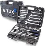 BITUXX 82-teiliges Werkzeugkoffer Set
