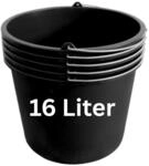 ViD 5 St&uuml;ck M&ouml;rteleimer/Betoneimer 16 Liter | &Oslash;33 x 27 cm 