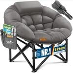KESSER&reg; Campingstuhl Chillexer faltbar 150 Kg Klappstuhl Ultraleicht und breit,
