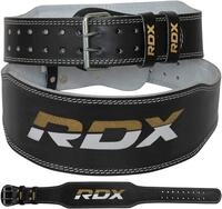 RDX Weight Lifting Belt Gym Fitness, Cowhide Leather, 4&rdquo; 6&rdquo; Padded Lumbar...