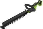 Greenworks 24V Akku-Heckenschere 51 cm, b&uuml;rstenloser Motor, Doppelmesser 28 mm,