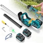 53CM Akku Heckenschere Kompatibel mit Makita 18V,B&uuml;rstenloser Heckenschere mit
