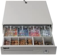 iggual IRON-10W M&uuml;nzfach - Manuelle oder automatische RJ11-Registrierkasse (12 V),