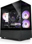 Kiebel Gaming PC Invader XS Thunder 14 Intel Core i5 14400F, 32GB DDR4, Radeon...
