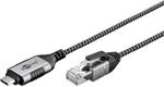 goobay USB-C 3.1 auf RJ45 Ethernet CAT 6 Kabel Slim/Adapterkabel/stabile