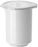 Rosti R&uuml;hrbecher mit Deckel - Mixbecher - 1,25 Liter, Weiss | Kleine...