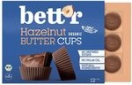 bett'r Hazelnut Butter Cups Box, 156g