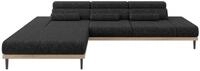 ALTDECOR Elektrisches Ecksofa L-Form Mona 316x205x85 - Schwarz | Corner Sofa...