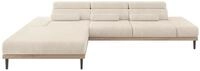 ALTDECOR Elektrisches Ecksofa L-Form Mona 316x205x85 - Beige | Corner Sofa Bett