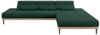 ALTDECOR Elektrisches Ecksofa L-Form Mona 316x205x85 - Gr&uuml;n | Corner Sofa Bett