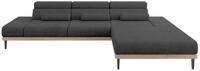 ALTDECOR Elektrisches Ecksofa L-Form Mona 316x205x85 - Dunkelgrau | Corner Sofa...