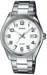 CASIO Herren-Armbanduhr Analog Quarz Edelstahl MTP-1302D-7B