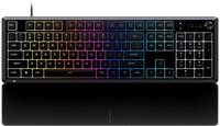 Corsair Skiff 100 Quiet RGB Verkabelt Gaming Tastatur - US QWERTY - Schwarz | IP53