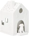 R&auml;der Lichthaus Hund | Porzellan Teelichthaus Deko & Geschenk Hundeliebhaber