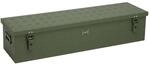 alubox Werkzeugkiste Riffelblech olive ABX-RL86G Aluminium 1,5mm Werkzeugkiste...