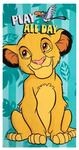 Lion King Mikrofaser-Handtuch f&uuml;r Kinder f&uuml;r Bad und Strand, Mikrofaser-Handtuch