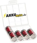 5X EVE Lithium 3,6V Batterie ER14250 1/2 AA ER 14250 + Box - Langlebig -...