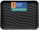 Bestlivings Schuhabtropfschale 50x38x2,5 cm Schwarz, Schuhwanne wasserdicht |...