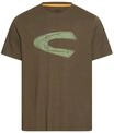 camel active Herren T-Shirt aus Organic Cotton | Shirt mit Logoprint aus reiner