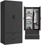 mokebo Kleiderschrank 'Der Kleiderheld' (80x180 cm) Made in Germany,