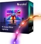 Nanoleaf PC Screen Mirror LED Strip, 2,5 m RGB IC Zickzack Streifen, nahtloser...