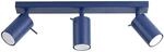 SOLLUX lighting Deckenleuchte innen LED GU10 3-Flammig ultramarin, Ring |...