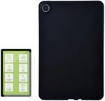 Tablet Silikon H&uuml;lle + 9H Schutzglas f&uuml;r Xiaomi Redmi Pad 2 9.7 Zoll 2026 |...