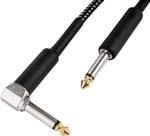 CASCHA Gitarrenkabel 6.3mm, L&auml;nge 6m, Professionelles Instrumentenkabel, Klinke auf