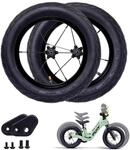 PUKY NEXT 14&rdquo; Wheel-Set Black | 2x Luftreifen 14 Zoll | FlipChip R&auml;der | F&uuml;r