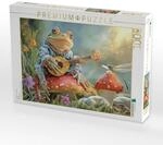 Puzzle &middot; Fr&ouml;sche | Ein charmanter Musikant &middot; 1000 Teile &middot; Lege-Gr&ouml;&szlig;e 64...