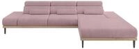 ALTDECOR Elektrisches Ecksofa L-Form Mona 316x205x85 - Rosa | Corner Sofa Bett