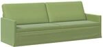 vidaXL 3-Sitzer Sofa Hellgr&uuml;n 220 x 81 x 82 cm Samt (V)
